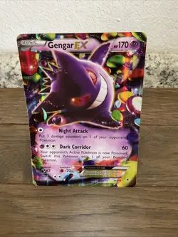 Pokemon Gengar EX TCG Jumbo Promo Card 34/119 2014 Oversized Edition - Image 1