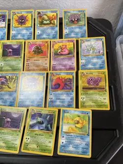(30) Pokemon Card ALL VTG Lot Cards 1999 Fossil Set Graveler Golbat Slowbro - Image 4