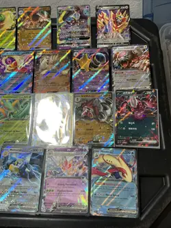 (30) Pokemon Ultra/Secret Rare CARD GX EX V Holo Lot VTG Melmetal Milotic Lunala - Image 4