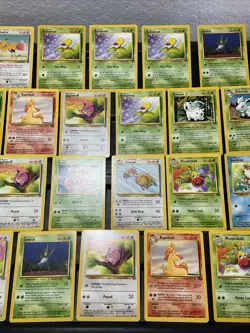 (30) Pokemon Card ALL VTG Lot Cards 1999 Jungle Set Rhyhorn Rapidash Fearow - Image 3