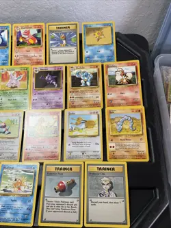 (30) Pokemon Card ALL VTG Lot Cards 1999 Base Set Pikachu Magmar Haunter - Image 4