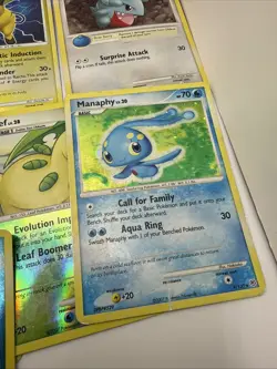 Pokemon Foil Reverse Foil Heavy Wear Card Lot - Baltoy, Manaphy, Raichu Etc - Image 5