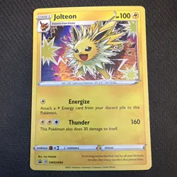 Jolteon SWSH094 Cosmos-Holo Sword & Shield Promo Mint Pokemon Card - Image 3