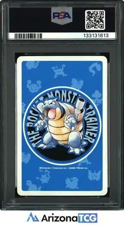Pokemon 1998 Red Jack Of Spades Pokemon Blue Playing Cards Japanese PSA 10 - Image 2