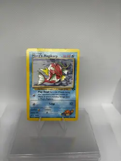 Misty’s Magikarp 88/132 Unlimited Gym Challenge Pokemon Card WOTC Vintage - NM - Image 1