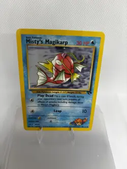 Misty’s Magikarp 88/132 Unlimited Gym Challenge Pokemon Card WOTC Vintage - NM - Image 2