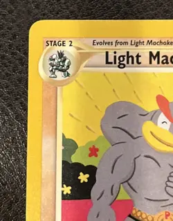 Pokemon TCG Light Machamp Neo Destiny Card 25/105 Unlimited Rare - Image 4