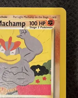 Pokemon TCG Light Machamp Neo Destiny Card 25/105 Unlimited Rare - Image 5