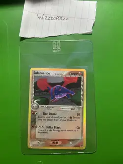 Pokemon TCG Salamence EX Delta Species Holo Card 14/113 2005 English - Image 1