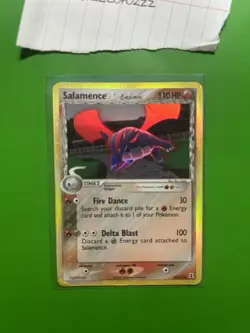 Pokemon TCG Salamence EX Delta Species Holo Card 14/113 2005 English - Image 3