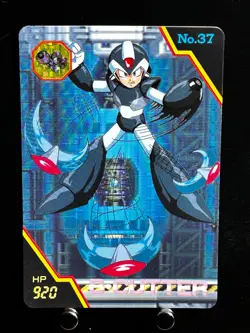 Mega MAN X Card 10 Boomerang Cutter CAPCOM BANDAI JAPAN Japanese 1993 Very Rare - Image 1