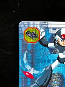 Mega MAN X Card 10 Boomerang Cutter CAPCOM BANDAI JAPAN Japanese 1993 Very Rare - Image 2