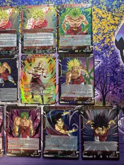Dragon Ball Super Fearsome Rivals Broly Lot (10) Cards BT29-07 SR Foil DBS - Image 4