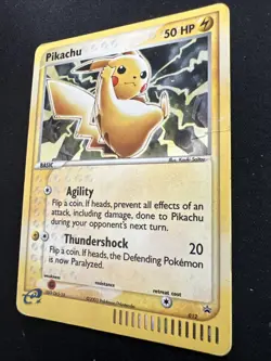 Pokemon TCG Pikachu Holo E-reader Black Star Promo Card #012 - Image 4
