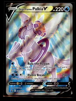 SWSH: Sword & Shield Promo Cards #SWSH253 Origin Forme Palkia V - Image 1