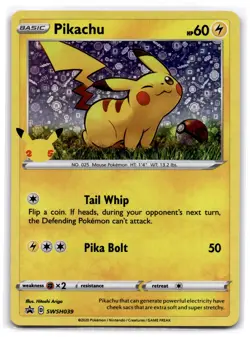 Miscellaneous Cards & Products #SWSH039 Pikachu - Image 1