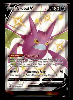 SWSH: Sword & Shield Promo Cards #SWSH098 Crobat V - Image 1