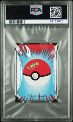 1999 BICYCLE POKEMON MINI PLAYING CARDS RED DECK 4 OF SPADES GENGAR PSA 9 - Image 2