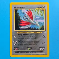 SKARMORY 23/64 Neo Revelation Rare Non-holo WOTC Pokemon Card Near Mint/MINT - Image 1