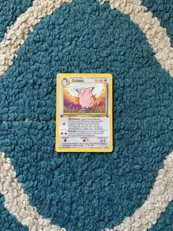 1st Edition CLEFABLE 17/64 Jungle Set - Pokemon WOTC Vintage RARE Card - LP - Image 2
