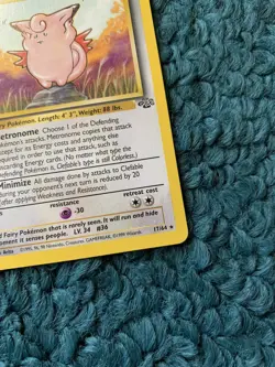 1st Edition CLEFABLE 17/64 Jungle Set - Pokemon WOTC Vintage RARE Card - LP - Image 4