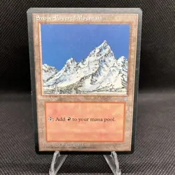 Snow-Covered Mountain x1 Ice Age 1x Magic the Gathering MTG - Image 1