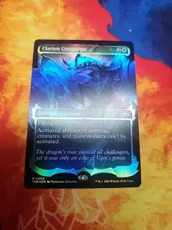 Clarion Conqueror (Showcase) (Halo Foil) - Tarkir: Dragonstorm - Foil - NM - Image 1