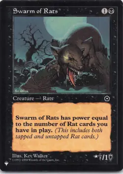 Swarm of Rats The List Regular Common NM MTG - Image 1