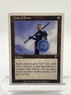 Coat of Arms 7th Edition 2001 Near Mint Never Played Magic The Gathering Mtg - Image 1