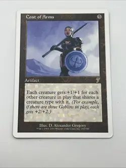 Coat of Arms 7th Edition 2001 Near Mint Never Played Magic The Gathering Mtg - Image 5