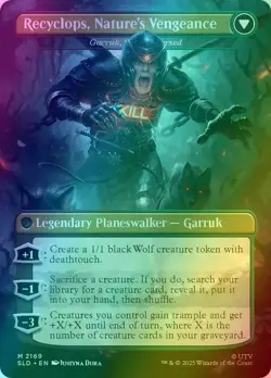 Recyclops, Nature's Vengeance The Office Secret Lair Foil MTG NM - Image 1