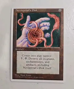 Nevinyrral's Disk MTG Core Set 5th Edition Regular - Image 1
