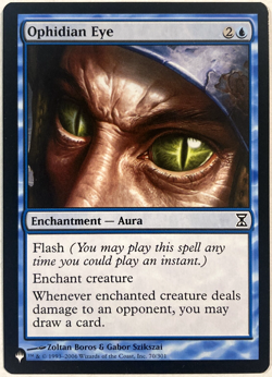 MTG Ophidian Eye The List Reprints 70/301 NM - Image 1