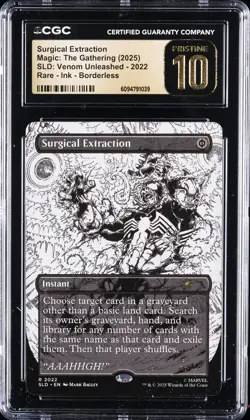 2025 MTG SLD: VENOM UNLEASHED #2022 SURGICAL EXTRACTION CGC 10 PRISTINE - Image 1
