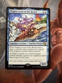 Plagon, Lord of the Beach (Anime) Foundations Jumpstart Regular NM R 0037 - Image 1