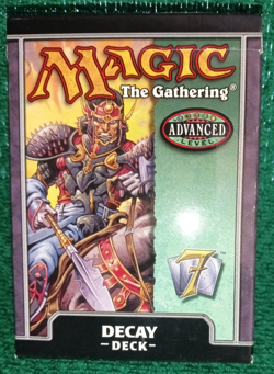 2001 MtG - 7th Edition Theme Deck - Decay - English - Used - Image 1