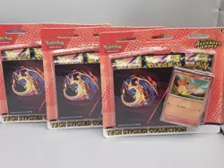 Pokemon TCG Ascended Heroes 3-Booster Tech Sticker Collection Lot of 3 - Image 2