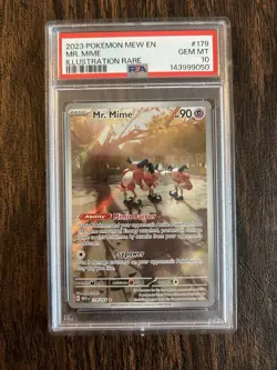 Pokemon SV 151 Mr. Mime #179 PSA 10 - Image 1
