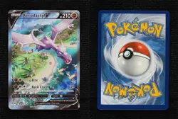 Aerodactyl V Ultra Rare Pokemon Sword & Shield Lost Origin #180 - Image 3