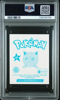 2000 MERLIN POKEMON 2 #102 GENGAR PSA 8 - Image 2