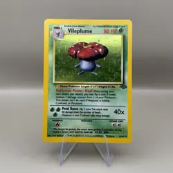 Pokemon Vileplume 15/64 Jungle Holo Unlimited LP - Image 1