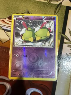 Pokemon Natu Legendary Treasures Reverse Holo 55/113 MP Condition - Image 1