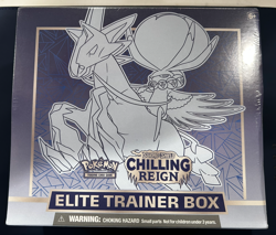 Pokemon TCG Sword & Shield Chilling Reign Elite Trainer Box ETB Sealed Ice Rider - Image 1