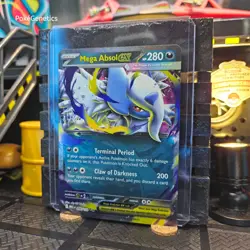 Mega Absol ex Mega Evolution Holo Pokemon TCG 086/132 ME01 Ultra Rare - Image 2