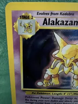 Pokemon TCG Alakazam Base Set 1/102 Holo 1999-2000 Wizards Base Set Copyright... - Image 3