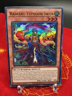 Radiant Typhoon Swen DOOD-EN014 Yugioh Doom of Dimensions LP - Image 1