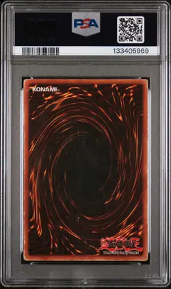 2002 YU-GI-OH! PROMO BPT-COLLECTOR'S TINS #005 RED-EYES B. DRAGON PSA 3 - Image 2