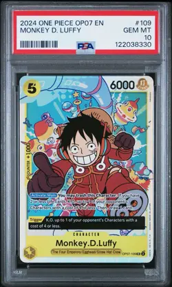 Monkey.D.Luffy (109) OP07-109 500 Years in the Future Foil - Image 1
