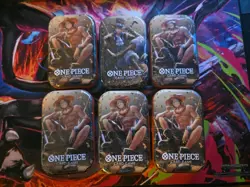 One Piece Mini Tin Pack Set Vol. 2 SEALED(Lot Of 6)! - Image 1