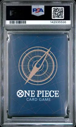 2025 ONE PIECE OP10-ROYAL BLOOD ALTERNATE ART #111 MONKEY D. LUFFY PSA 10 - Image 2
